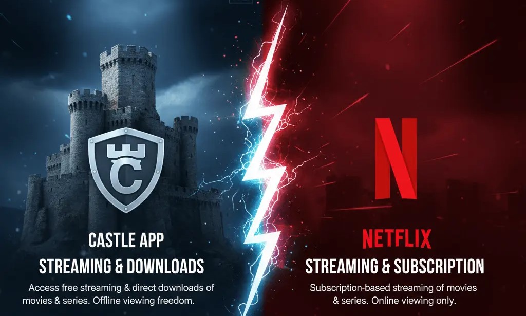 Comparison Between Castle App and Netflix 2026: Complete Analysis 1 Comparison Between Castle App and Netflix 2026 Complete Analysis